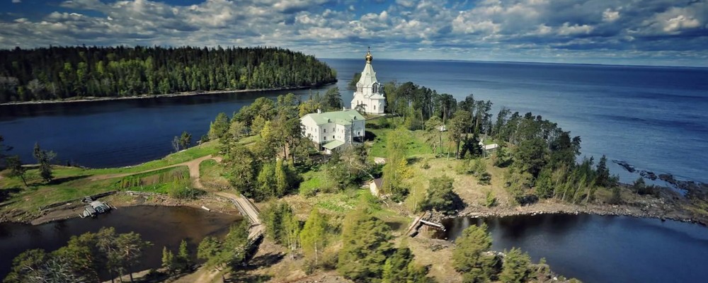 Валаамский монастырь на ладожском озере фото