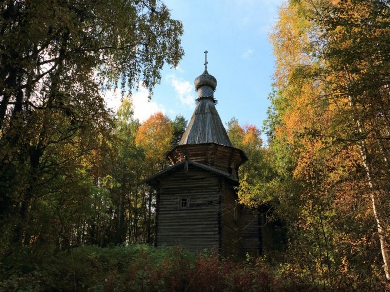 Церковь Николая Чудотворца. Троицкий остров. Муезеро. Беломорский район