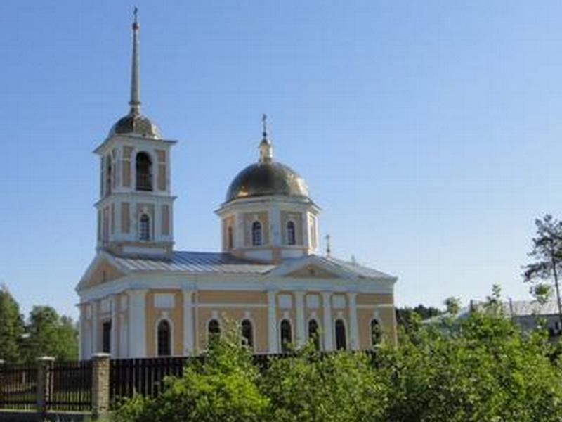 Село Видлицы. Церковь Великомученика Георгия