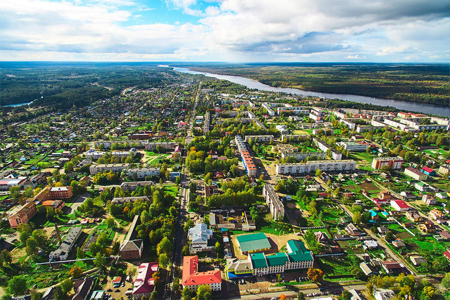 Панорама Лодейного поля