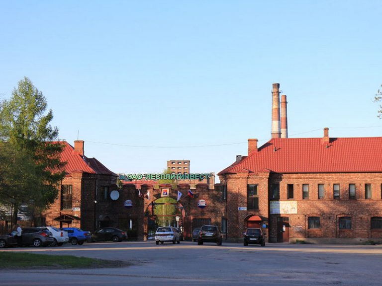Целлюлозно-бумажный завод фирмы «Вальдхоф» в Приозерске