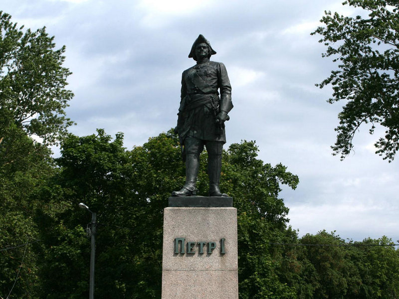 Памятник Петру I, Шлиссельбург
