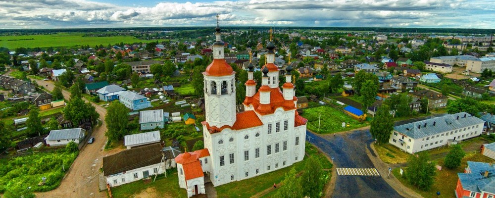 Церковь Входа Господня в Иерусалим, Тотьма, Вологодская область