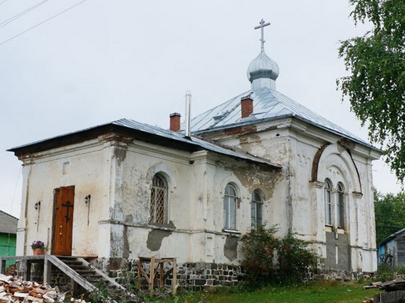 Церковь Алексия, человека Божия, село Великая Губа, Медвежьегорский район, Республика Карелия